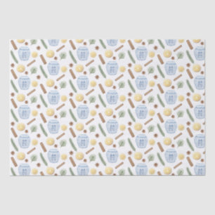 Kerst Ginger Jar Kaneel Sticks Star Anise Tissuepapier