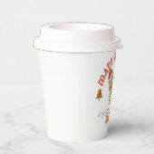 Kerst Gingerbread Bakkerij Papieren Bekers (Rechts)