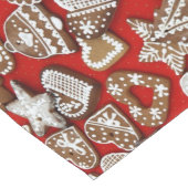 Kerst Gingerbread Cookies Tafelloper (Hoek)