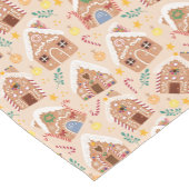 Kerst Gingerbread House Tafelloper (Hoek)