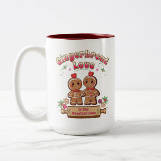Kerst Gingerbread Liefde Mok