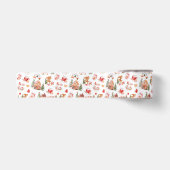 Kerst Gingerbread Rood Lint (Voorkant)
