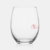 Kerst glas (Links)