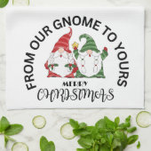 Kerst Gnome Keuken Theedoek (Gevouwen)