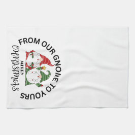 Kerst Gnome Keuken Theedoek