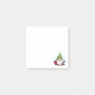 Kerst Gnome met Gift Sticky Notes