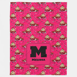 Kerst Gnome & Pickup Truck Design – vakantie Fleece Deken