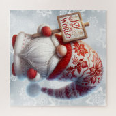 Kerst Gnome Puzzel (Horizontaal)