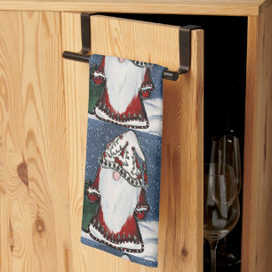 Kerst GNOME Theedoek