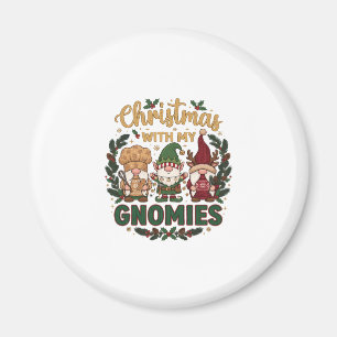 Kerst Gnomies Slingerlichten Snoepriet Magneet