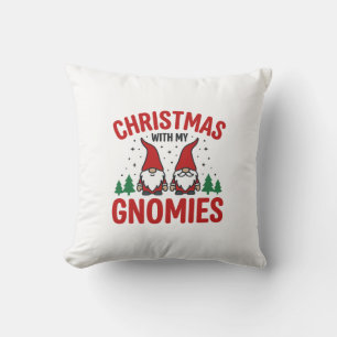 Kerst Gnomies Vakantie Gnome Ontwerp Kussen