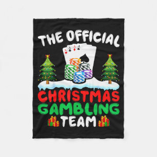 Kerst Gokteam - Grappige Gokker Christ Fleece Deken