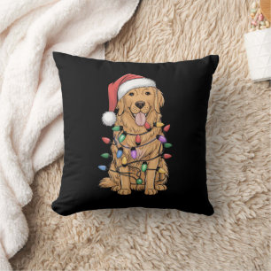 Kerst Golden Retriever Hondenliefhebber Gift Mam P Kussen