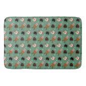 Kerst Goldendoodle Honden Badmat (Voorkant)