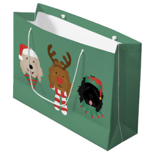 Kerst Goldendoodle Honden Groot Cadeauzakje