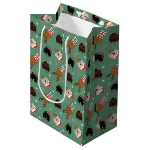 Kerst Goldendoodle Honden Medium Cadeauzakje
