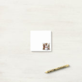Kerst Goldendoodle Honden Post-it® Notes (Op bureau)