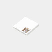 Kerst Goldendoodle Honden Post-it® Notes (Schuin)