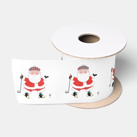 Kerst Golf Cadeau Lint (Spoel)
