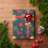 Kerst Goud Decoratief Inpakpapier