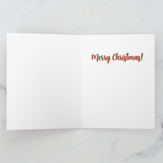 Kerst Grappig BAH GRUMBLE PUG GRUMBLE Kaart (Binnen)