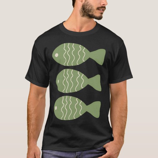 Kerst Graskarper T-shirt (Voorkant)