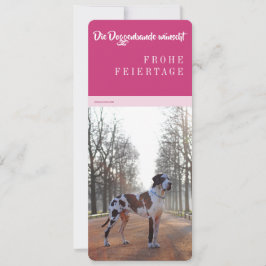 Kerst Great Dane Kaarten