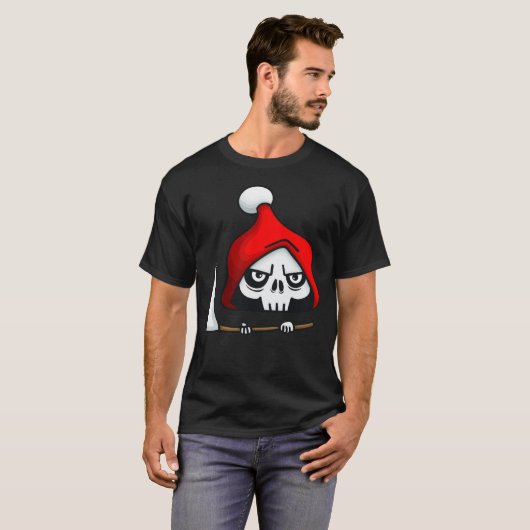 Kerst Grip Reaper T-shirt (Voorkant volledig)