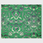 Kerst Groene Gift Ideeën Leuke Kunst Kleuren Cadeaupapier (Vlak)