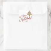 Kerst Groet Stickers (Tas)