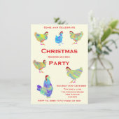 Kerst Haan en Hen Party (Staand voorkant)