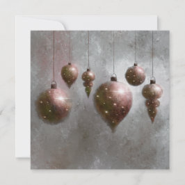 Kerst hangende koperen zilveren Baubles Platte Kaa