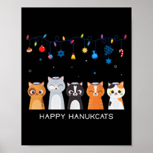 Kerst Hanukkah Menorah Store Ugly Hanukkah Swe Poster