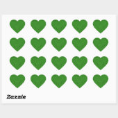 Kerst hart sticker (Vel)