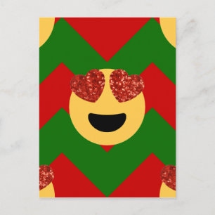 kerst hartoog emoji feestdagenkaart