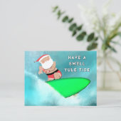 Kerst Hawaï Feestdagenkaart (Staand voorkant)