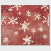 Kerst, Heet roze, Groovy, , Retro, Modern,197 Cadeaupapier (Vlak)