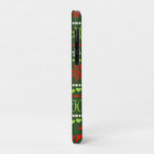 Kerst Herhalend Patroon Case-Mate iPhone Case (Achterkant/links)
