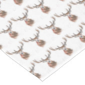 Kerst hert Waterverf Dier Feestelijk Tafelkleed (Gekanteld)