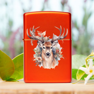 Kerst Herten Rood Zippo aansteker Stocking Stuffer