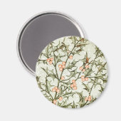 Kerst Holly Antiek Groet Magneet (Voorkant / Achterkant)