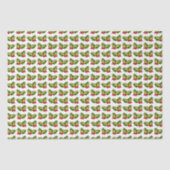 Kerst Holly Bladeren & Bessen Klokken & Gift Tissuepapier (Voorkant)