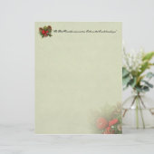 kerst Holly-kerst (Staand voorkant)