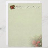 kerst Holly-kerst (Voorkant / Achterkant)