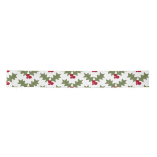 Kerst Holly Red Berries Green Leaves Lint