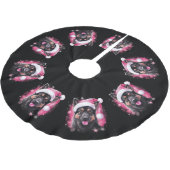 Kerst Hond Boom Rok Kerstboom Rok (Gekanteld)