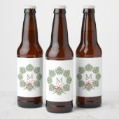 Kerst Hoppy Holiday Bier Fles Label Etiket (Flessen)