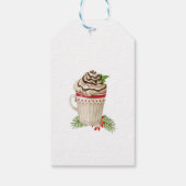 Kerst Hot Chocolate Bomb Labels Cadeaulabel (Achterkant)