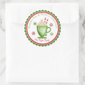 Kerst Hot Chocolate Vakantie Stickers (Tas)