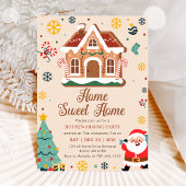 Kerst Housewarming Party Winter Uitnodiging